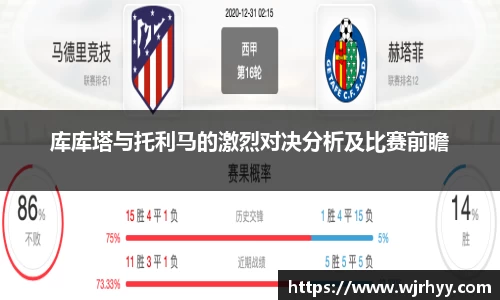 库库塔与托利马的激烈对决分析及比赛前瞻